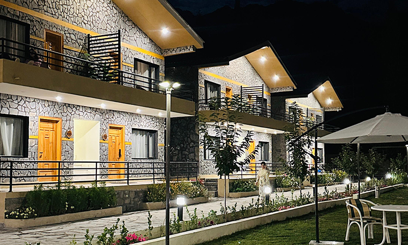 Night View - Qayam Skardu
